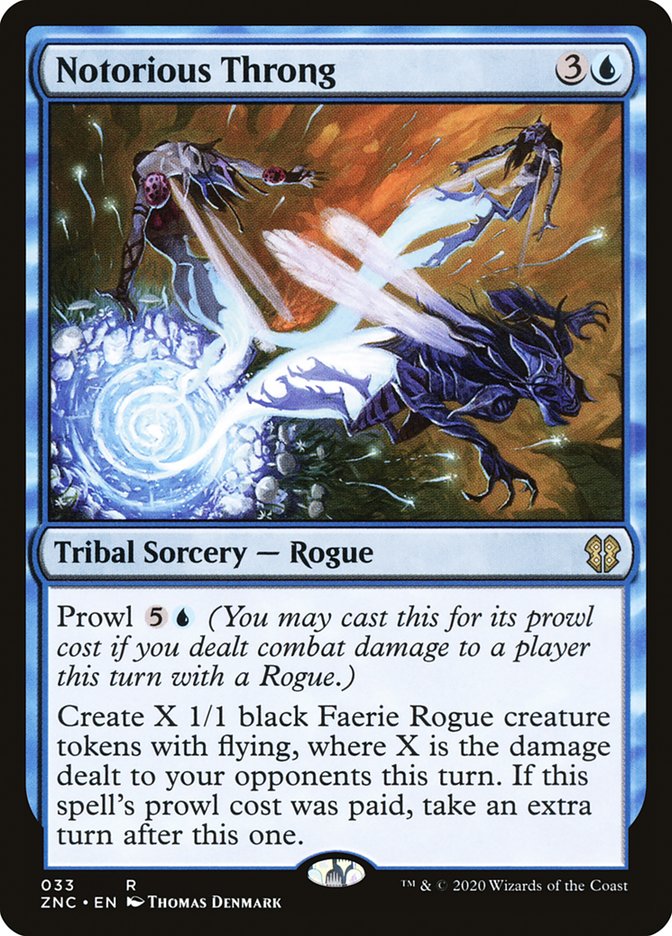 Magic the Gathering Card - Notorious Throng - MTG Circle