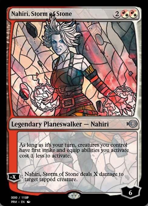 Magic the Gathering Card - Nahiri, Storm of Stone - MTG Circle