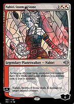 Magic the Gathering Card - Nahiri, Storm of Stone - MTG Circle