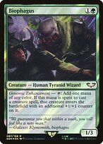 Magic the Gathering Card - Biophagus - MTG Circle