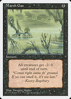 Magic the Gathering Card - Marsh Gas - MTG Circle