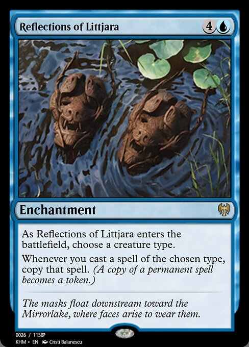 Magic the Gathering Card - Reflections of Littjara - MTG Circle