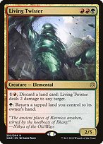 Magic the Gathering Card - Living Twister - MTG Circle