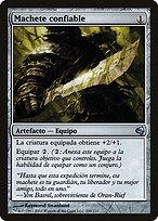 Magic the Gathering Card - Trusty Machete - MTG Circle