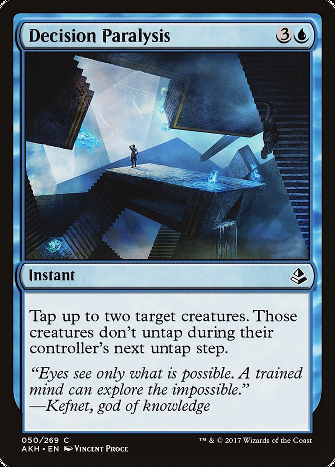 Magic the Gathering Card - Decision Paralysis - MTG Circle