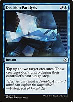 Magic the Gathering Card - Decision Paralysis - MTG Circle