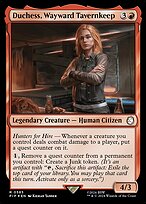 Magic the Gathering Card - Duchess, Wayward Tavernkeep - MTG Circle