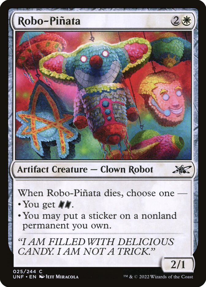 Magic the Gathering Card - Robo-Piñata - MTG Circle