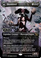 Magic the Gathering Card - Sheoldred // The True Scriptures - MTG Circle