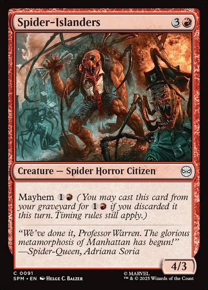 Magic the Gathering Card - Spider-Islanders - MTG Circle