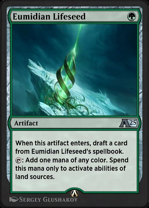 Magic the Gathering Card - Eumidian Lifeseed - MTG Circle
