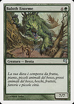 Magic the Gathering Card - Enormous Baloth - MTG Circle