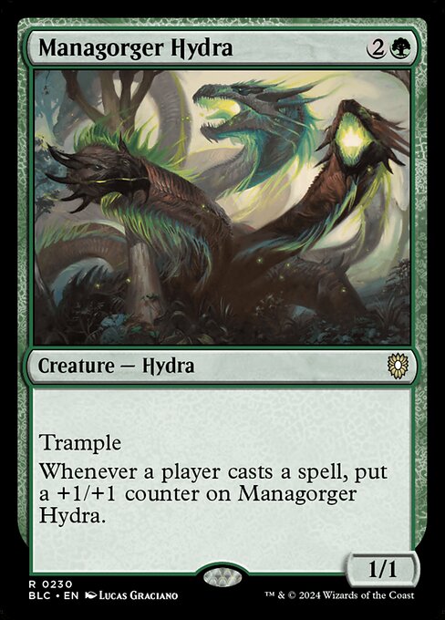 Magic the Gathering Card - Managorger Hydra - MTG Circle