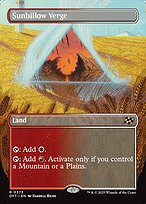 Magic the Gathering Card - Sunbillow Verge - MTG Circle