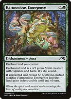 Magic the Gathering Card - Harmonious Emergence - MTG Circle