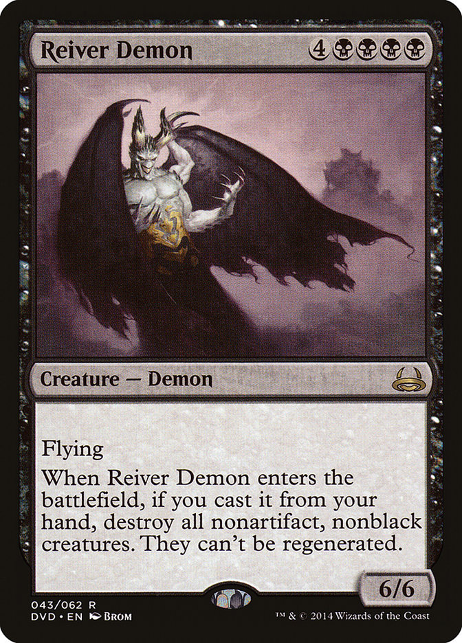 Magic the Gathering Card - Reiver Demon - MTG Circle