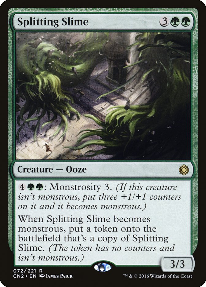 Magic the Gathering Card - Splitting Slime - MTG Circle