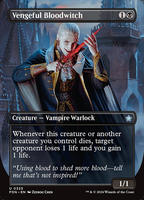 Magic the Gathering Card - Vengeful Bloodwitch - MTG Circle