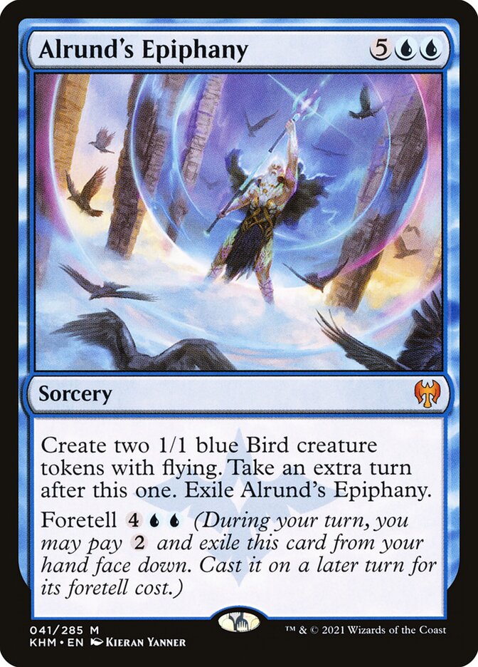 Magic the Gathering Card - Alrund's Epiphany - MTG Circle