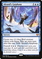 Magic the Gathering Card - Alrund's Epiphany - MTG Circle