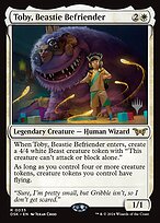 Magic the Gathering Card - Toby, Beastie Befriender - MTG Circle