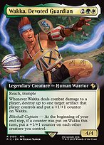 Magic the Gathering Card - Wakka, Devoted Guardian - MTG Circle