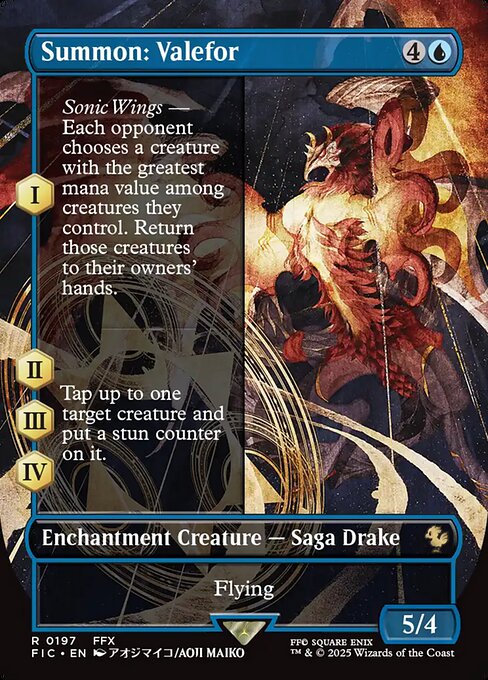 Magic the Gathering Card - Summon: Valefor - MTG Circle