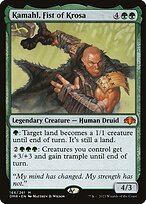 Magic the Gathering Card - Kamahl, Fist of Krosa - MTG Circle
