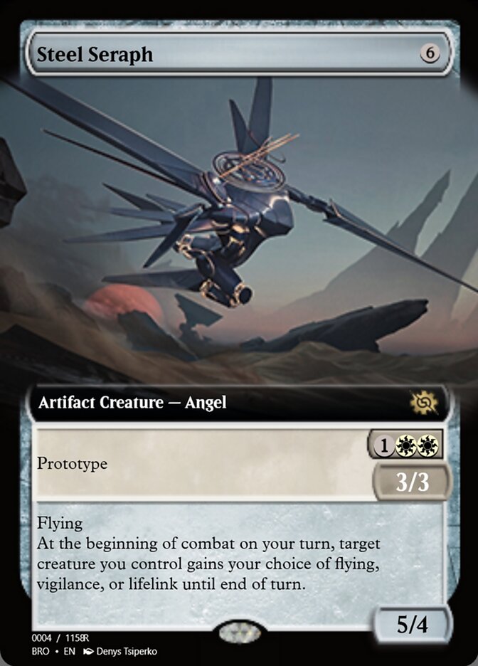 Magic the Gathering Card - Steel Seraph - MTG Circle