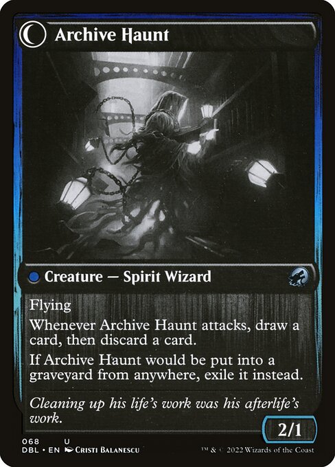 Magic the Gathering Card - Archive Haunt - MTG Circle
