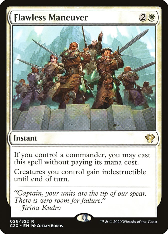 Magic the Gathering Card - Flawless Maneuver - MTG Circle