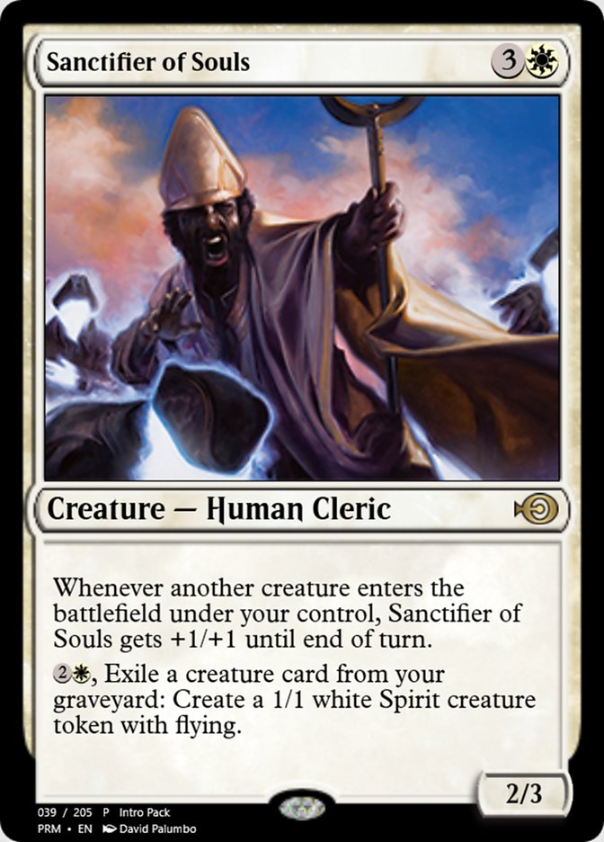 Magic the Gathering Card - Sanctifier of Souls - MTG Circle