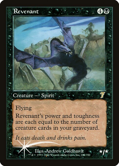 Magic the Gathering Card - Revenant - MTG Circle