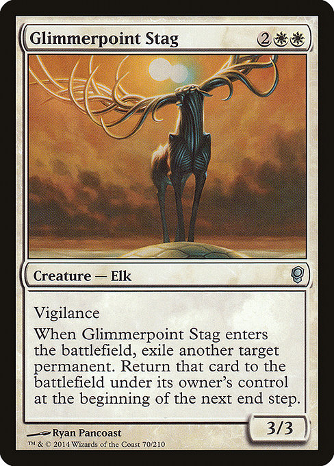 Magic the Gathering Card - Glimmerpoint Stag - MTG Circle