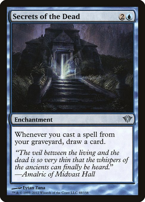 Magic the Gathering Card - Secrets of the Dead - MTG Circle