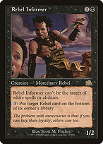 Magic the Gathering Card - Rebel Informer - MTG Circle