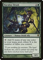 Magic the Gathering Card - Harabaz Druid - MTG Circle