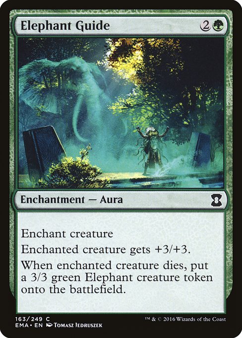Magic the Gathering Card - Elephant Guide - MTG Circle