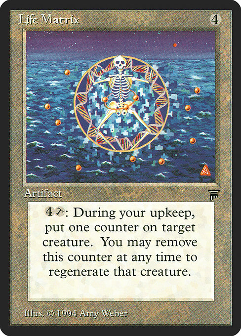 Magic the Gathering Card - Life Matrix - MTG Circle