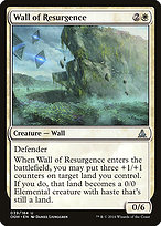 Magic the Gathering Card - Wall of Resurgence - MTG Circle