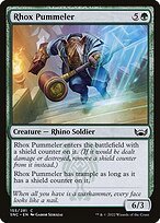 Magic the Gathering Card - Rhox Pummeler - MTG Circle