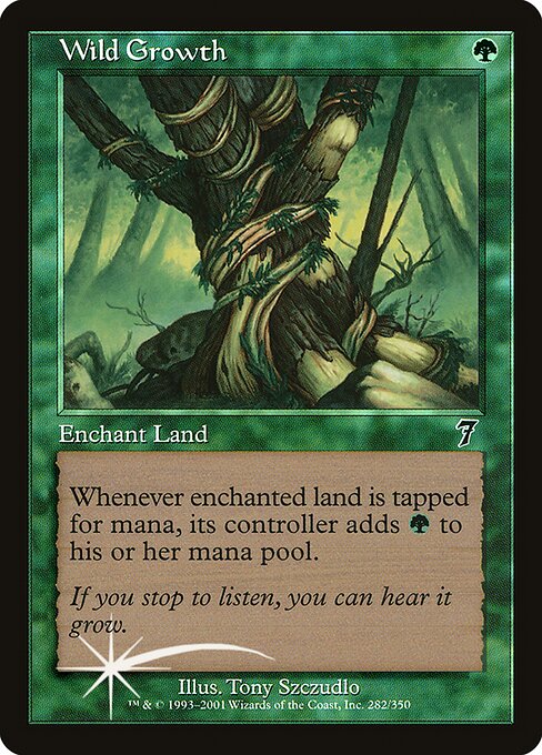Magic the Gathering Card - Wild Growth - MTG Circle