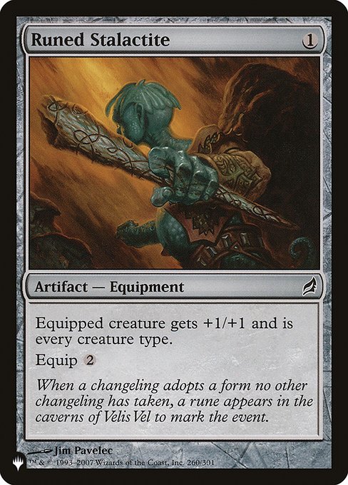 Magic the Gathering Card - Runed Stalactite - MTG Circle