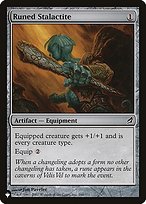 Magic the Gathering Card - Runed Stalactite - MTG Circle