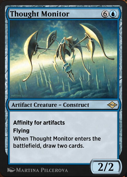 Magic the Gathering Card - Thought Monitor - MTG Circle