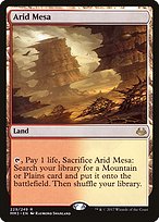 Magic the Gathering Card - Arid Mesa - MTG Circle