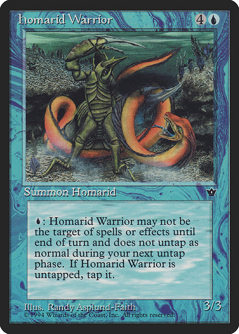 Magic the Gathering Card - Homarid Warrior - MTG Circle