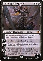 Magic the Gathering Card - Lolth, Spider Queen - MTG Circle