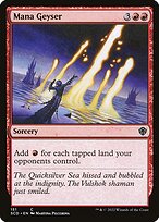 Magic the Gathering Card - Mana Geyser - MTG Circle
