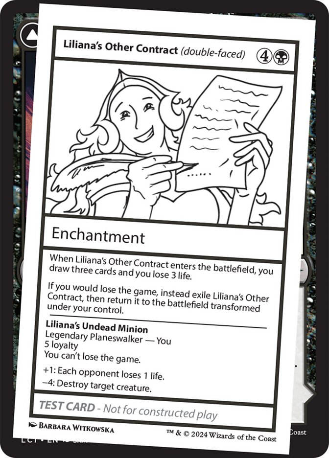 Magic the Gathering Card - Liliana's Other Contract - MTG Circle